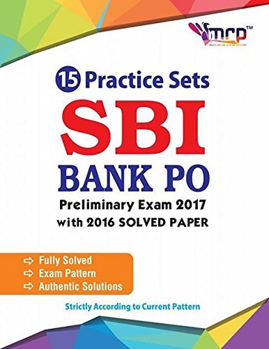 15 Practise Sets SBI BANK P.O. Pre Exam with 2021 Solved Paper (2021 Edition) 
